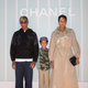 Pharrell Williams, left, Rocket Williams and Helen Williams attend the Chanel Cruise 2018/19 Replica Show on October 31, 2018 in Bangkok, Thailand.